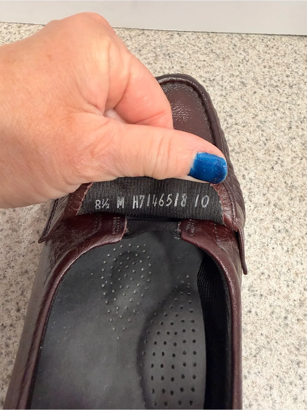 SAS Easier Dress Wedge Loafers Tripad Comfort Shoes - Women's Size 8.5 M - Wine